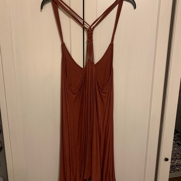 Boutique rust tunic - worn once! - Picture 5 of 6